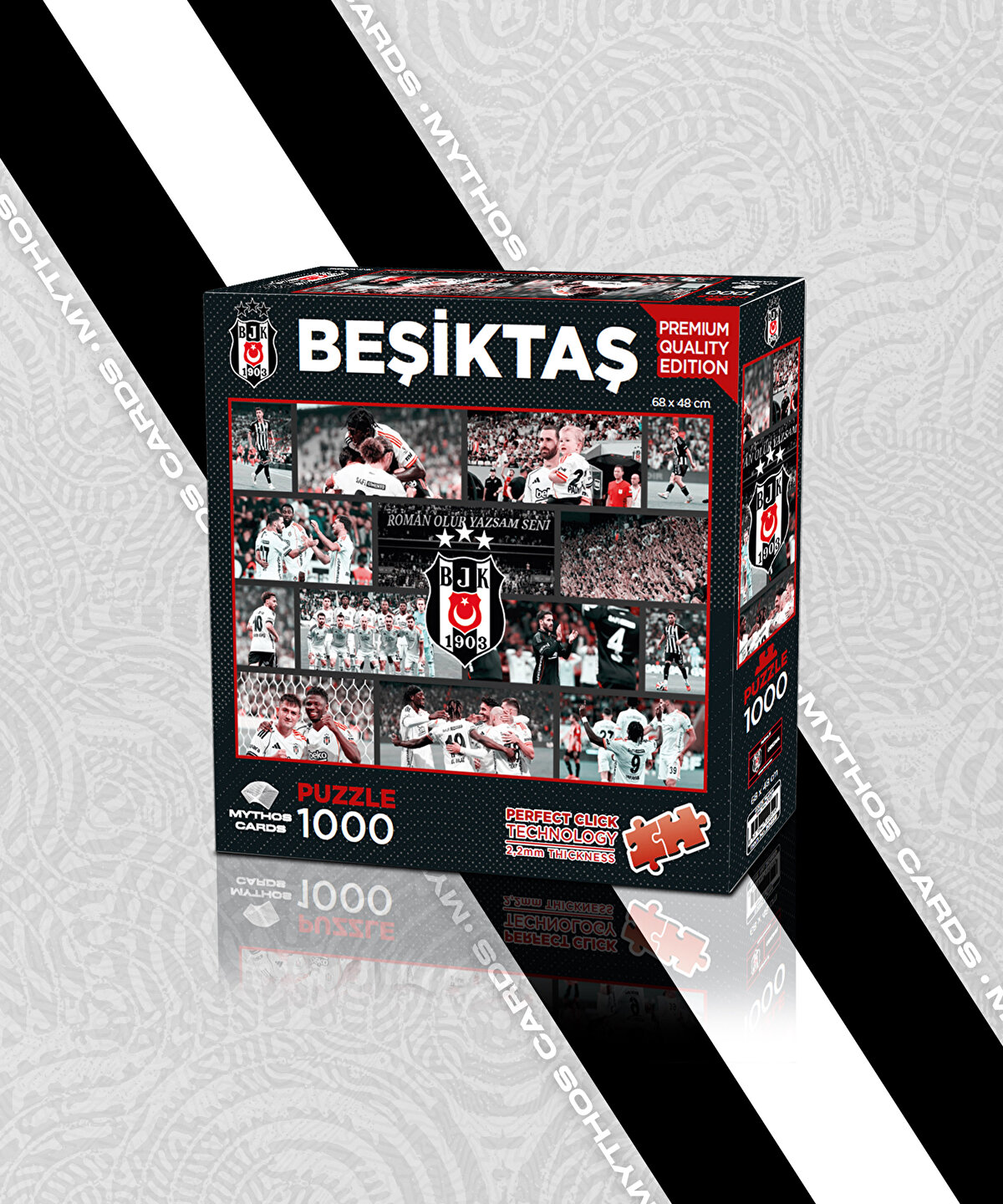 BEŞİKTAŞ TAKIM 2025/26 1000 PARÇA PUZZLE 6KASPUB20006-ST | Kartal