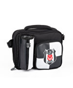 BEŞİKTAŞ BJK 1903 LOGO DESENLİ SUNİ DERİ BESLENME ÇANTASI