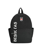BEŞİKTAŞ DİKEY NAKIŞ DETAYLI KANVAS SIRT ÇANTASI