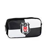 BEŞİKTAŞ BJK 1903 LOGO DESENLİ SUNİ DERİ KALEM ÇANTASI