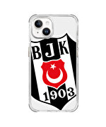 BEŞİKTAŞ BÜYÜK LOGO ŞEFFAF TELEFON KILIFI IP15 PRO