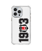 BEŞİKTAŞ 1903 ŞEFFAF TELEFON KILIFI IP15 PRO MAX