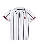BEŞİKTAŞ ATATÜRK YARIM FERMUARLI POLO YAKA T-SHIRT JR 25-26