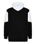 BEŞİKTAŞ JK BLACK EAGLES SOCIETY YAZILI KAPÜŞONLU SWEATSHİRT