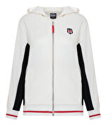 BEŞİKTAŞ KADIN KAPÜŞONLU FERMUARLI SWEATSHİRT 8626203