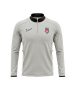 NIKE BEŞİKTAŞ GRİ YARIM FERMUARLI ANTRENMAN SWEAT 26-27 FZ9767-012