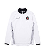 NIKE BEŞİKTAŞ BEYAZ YARIM FERMUARLI ANTRENMAN SWEAT 26-27 FZ9767-100