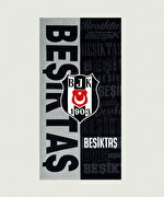 BEŞİKTAŞ KADİFE PLAJ HAVLUSU