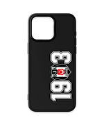 BEŞİKTAŞ 1903 SİYAH SİLİKON TELEFON KILIFI IP15 PRO