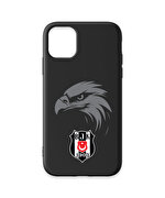 BEŞİKTAŞ KARTAL ARMA SİYAH SİLİKON TELEFON KILIFI IP11
