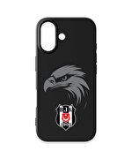 BEŞİKTAŞ KARTAL ARMA SİYAH SİLİKON TELEFON KILIFI IP17