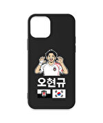 BEŞİKTAŞ HYEONGYU OH SİYAH SİLİKON TELEFON KILIFI IP13
