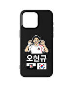 BEŞİKTAŞ HYEONGYU OH SİYAH SİLİKON TELEFON KILIFI IP14 PRO MAX