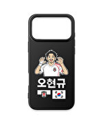 BEŞİKTAŞ HYEONGYU OH SİYAH SİLİKON TELEFON KILIFI IP17 PRO MAX