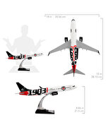 BEŞİKTAŞ 1903 MAKET UÇAK ZEKUPP BOEİNG 737-800 UCK0226