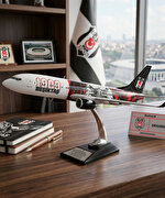 BEŞİKTAŞ 1903 LOGOLU MAKET UÇAK ZEKUPP BOEİNG 737-800 UCK0230