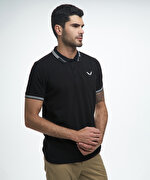 BEŞİKTAŞ KANAT NAKIŞLI ERKEK POLO T-SHIRT 7122150