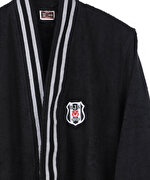 BEŞİKTAŞ SİYAH BEYAZ YETİŞKİN BORNOZ