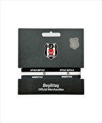 BEŞİKTAŞ SİYAH-BEYAZ İNCE JR BİLEKLİK