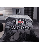 BEŞİKTAŞ TEK KİŞİLİK KARTAL DESEN NEVRESİM TAKIMI