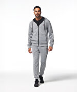 BEŞİKTAŞ ERKEK ÇİFT TARAFLI KAPÜŞONLU FERMUARLI SWEATSHIRT 7425244T3