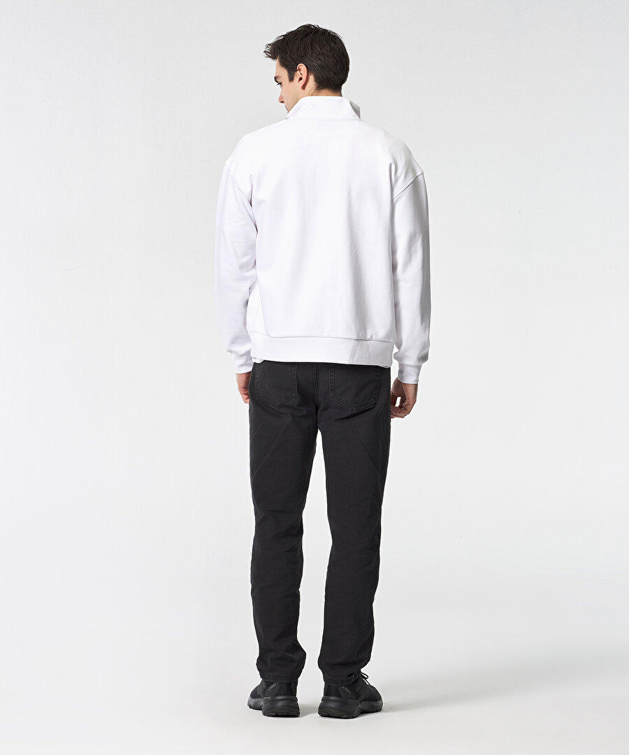 BEŞİKTAŞ ERKEK FERMUARLI SWEATSHIRT 7525228T3
