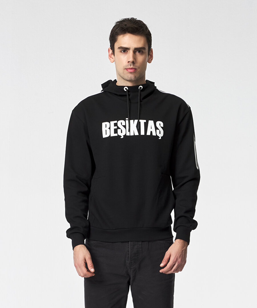 BEŞİKTAŞ ERKEK KAPÜŞONLU SWEATSHIRT 7525212T3