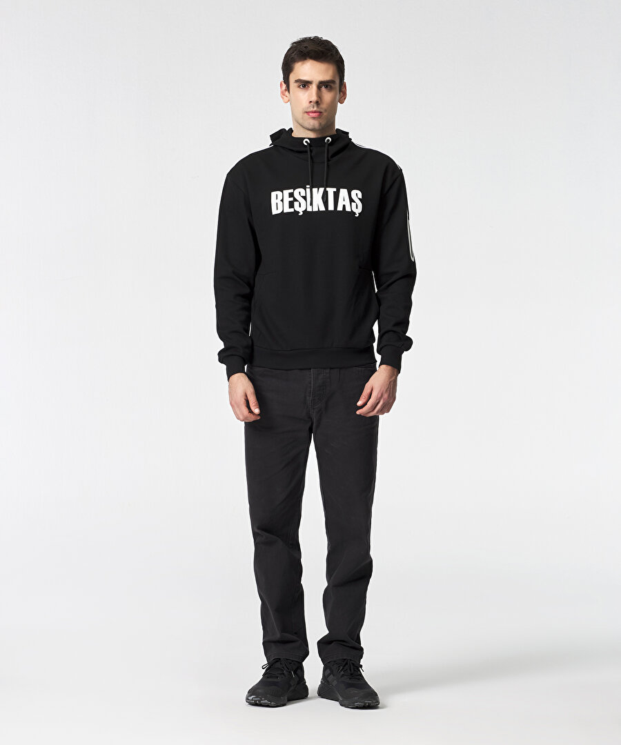 BEŞİKTAŞ ERKEK KAPÜŞONLU SWEATSHIRT 7525212T3