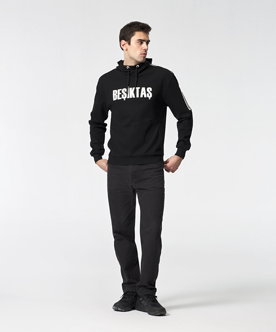 BEŞİKTAŞ ERKEK KAPÜŞONLU SWEATSHIRT 7525212T3