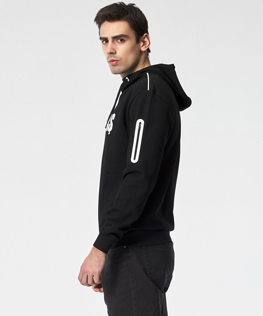 BEŞİKTAŞ ERKEK KAPÜŞONLU SWEATSHIRT 7525212T3