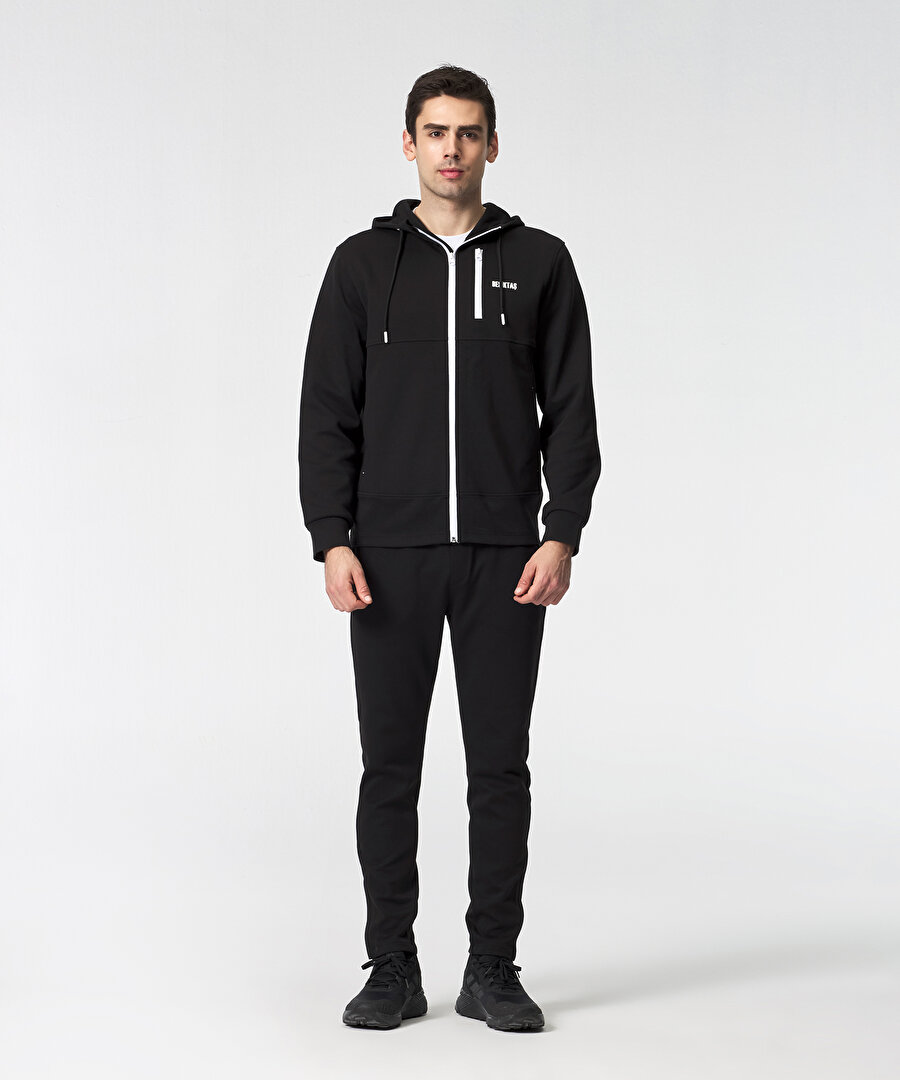 BEŞİKTAŞ ERKEK FERMUARLI KAPÜŞONLU SWEATSHIRT 7525220T3
