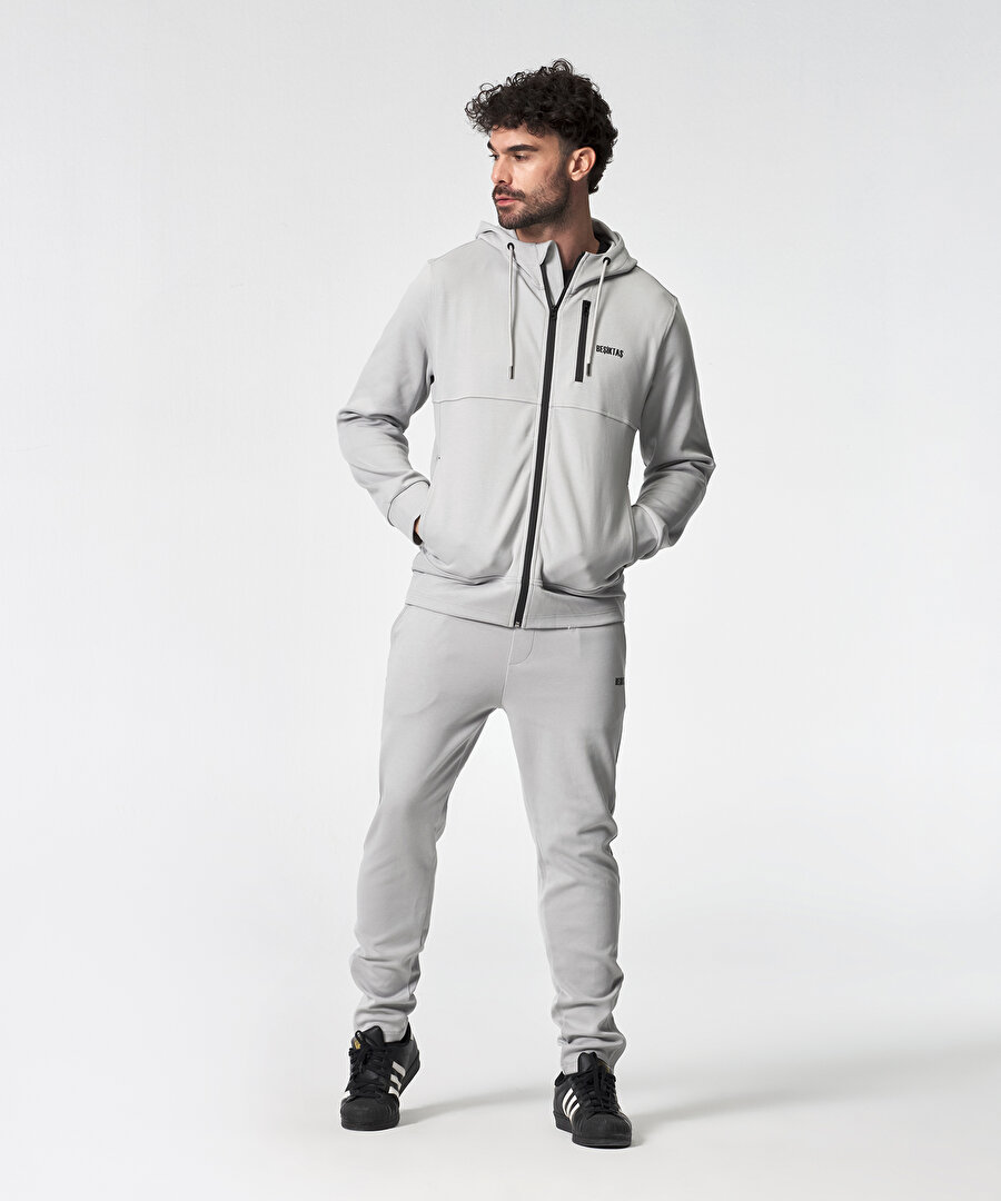 BEŞİKTAŞ ERKEK FERMUARLI KAPÜŞONLU SWEATSHIRT 7525220T3