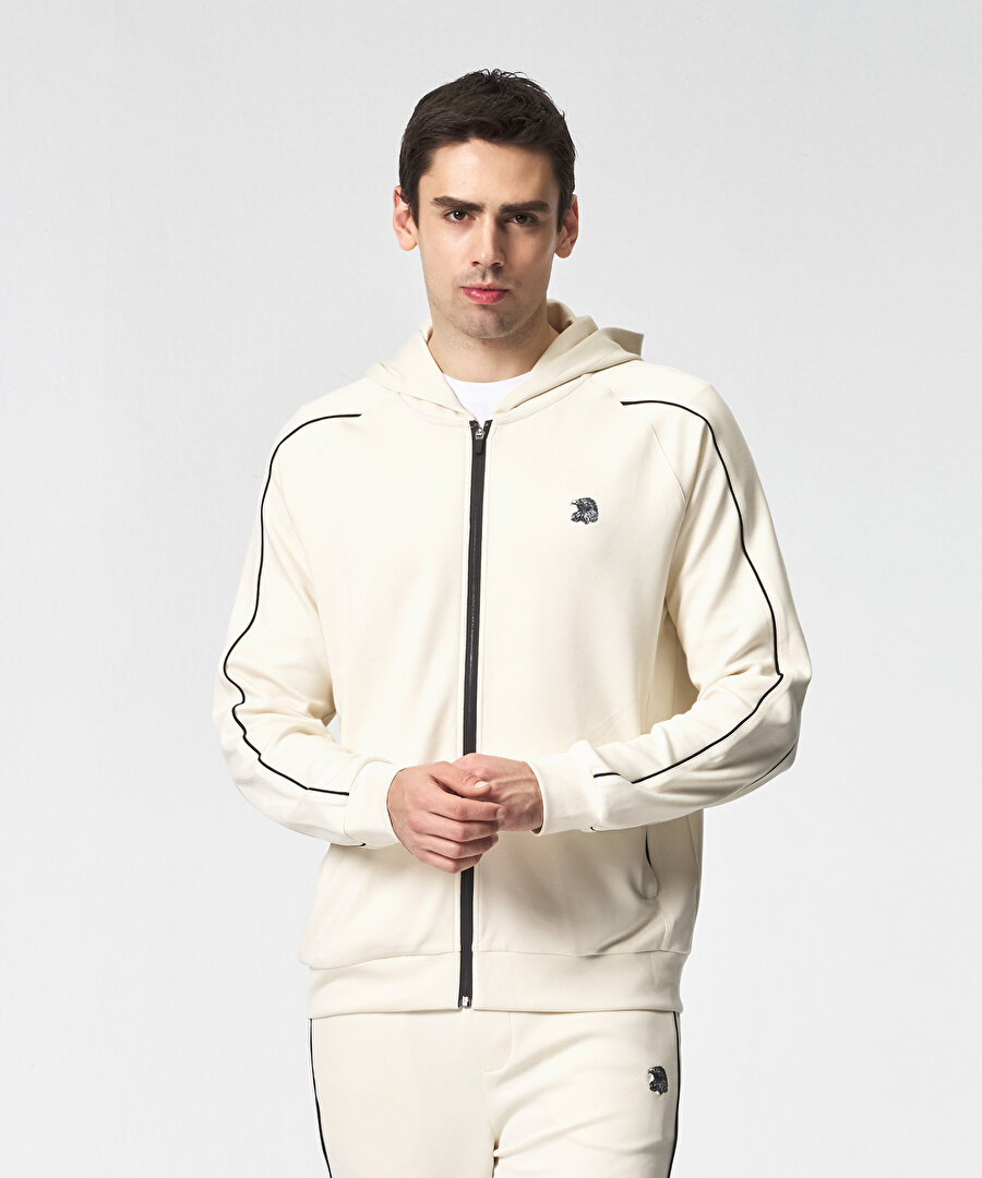 BEŞİKTAŞ ERKEK FERMUARLI KAPÜŞONLU SWEATSHIRT 7525222T2