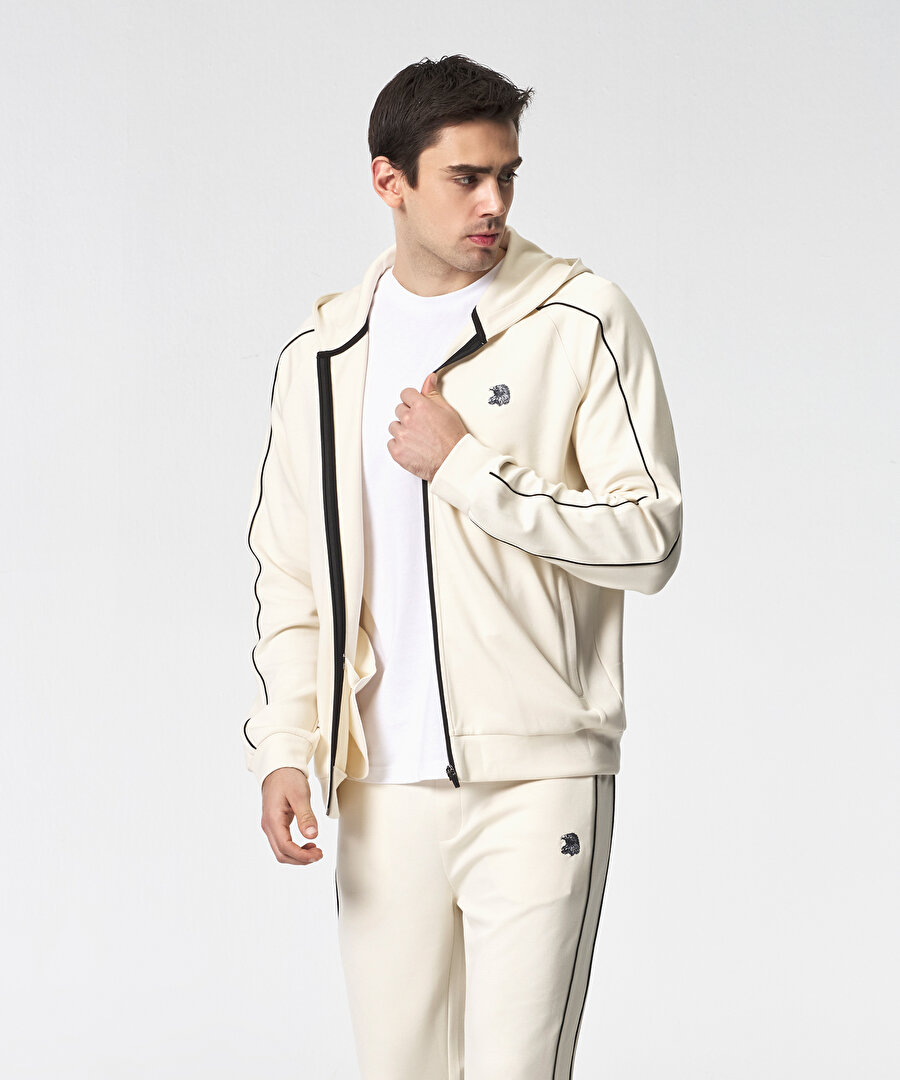 BEŞİKTAŞ ERKEK FERMUARLI KAPÜŞONLU SWEATSHIRT 7525222T2