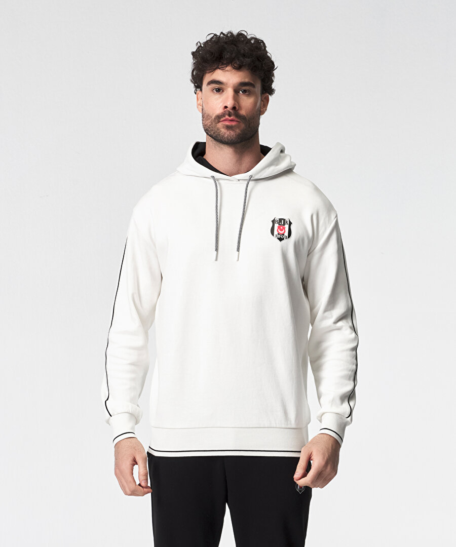 BEŞİKTAŞ ERKEK KAPÜŞONLU SWEATSHIRT 7525211T3