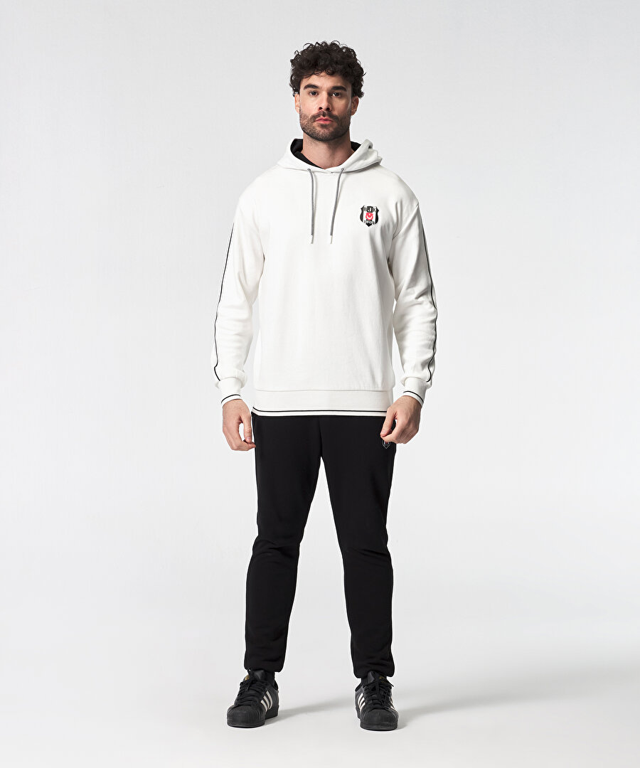 BEŞİKTAŞ ERKEK KAPÜŞONLU SWEATSHIRT 7525211T3