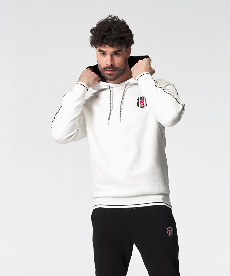 BEŞİKTAŞ ERKEK KAPÜŞONLU SWEATSHIRT 7525211T3