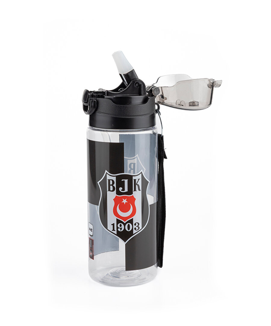 BEŞİKTAŞ BJK 1903 LOGO DESENLİ 500 ML PLASTİK MATARA