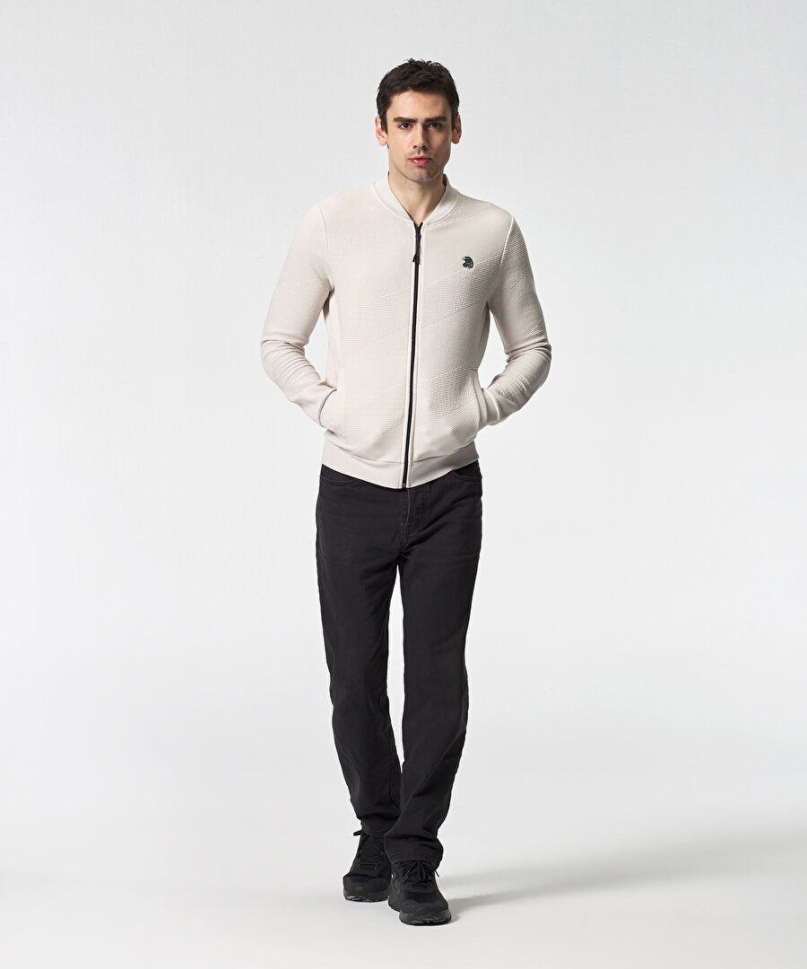 BEŞİKTAŞ ERKEK FERMUARLI SWEATSHIRT 7525229T2