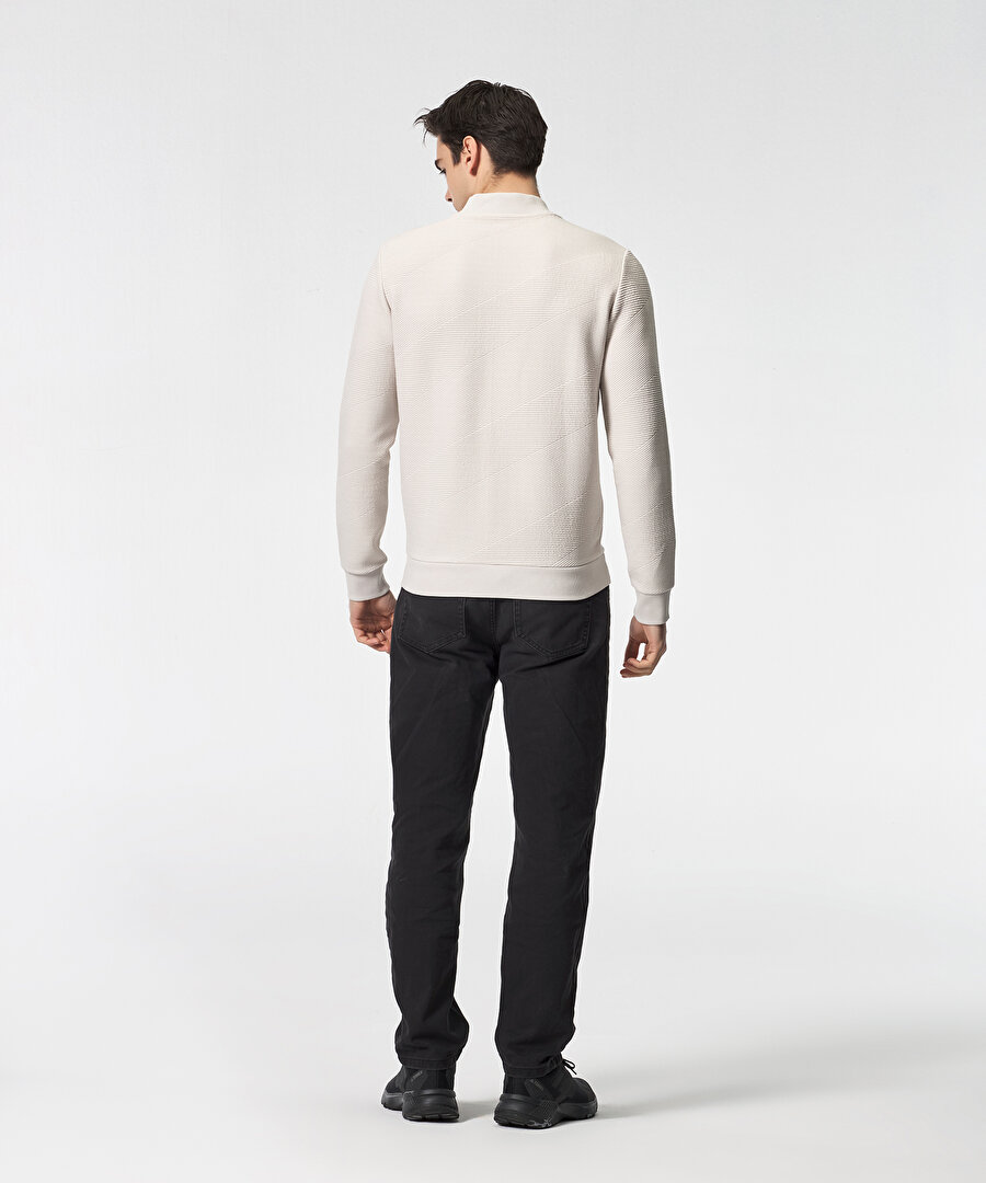 BEŞİKTAŞ ERKEK FERMUARLI SWEATSHIRT 7525229T2
