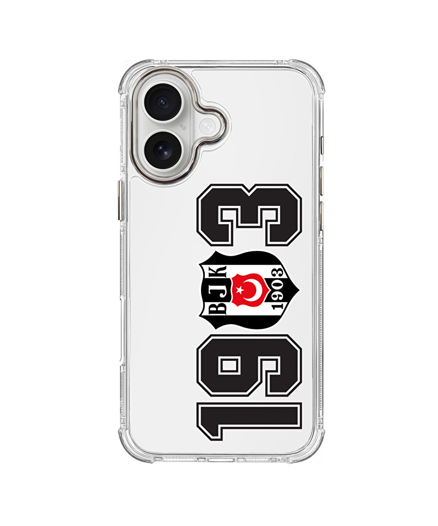 BEŞİKTAŞ 1903 ŞEFFAF TELEFON KILIFI IP16