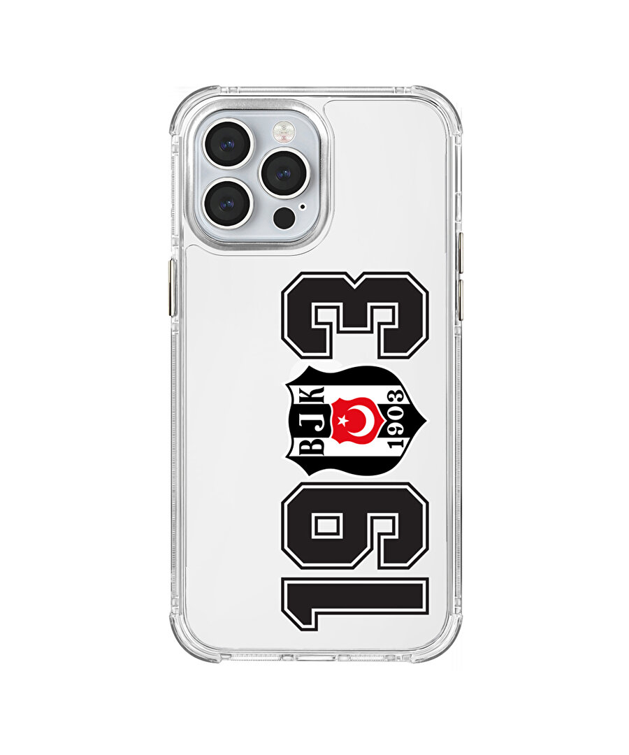 BEŞİKTAŞ 1903 ŞEFFAF TELEFON KILIFI IP13 PRO MAX