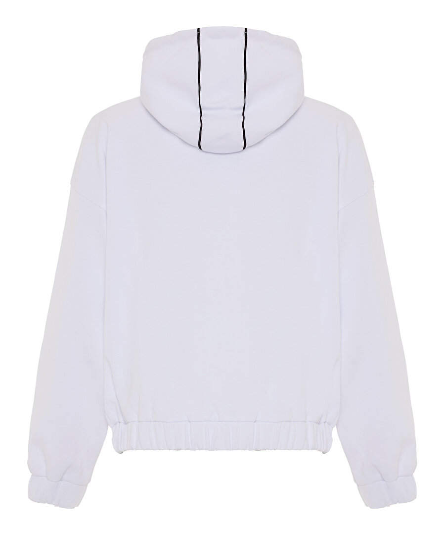 BEŞİKTAŞ KADIN FERMUARLI KAPÜŞONLU SWEATSHIRT 8525223T3