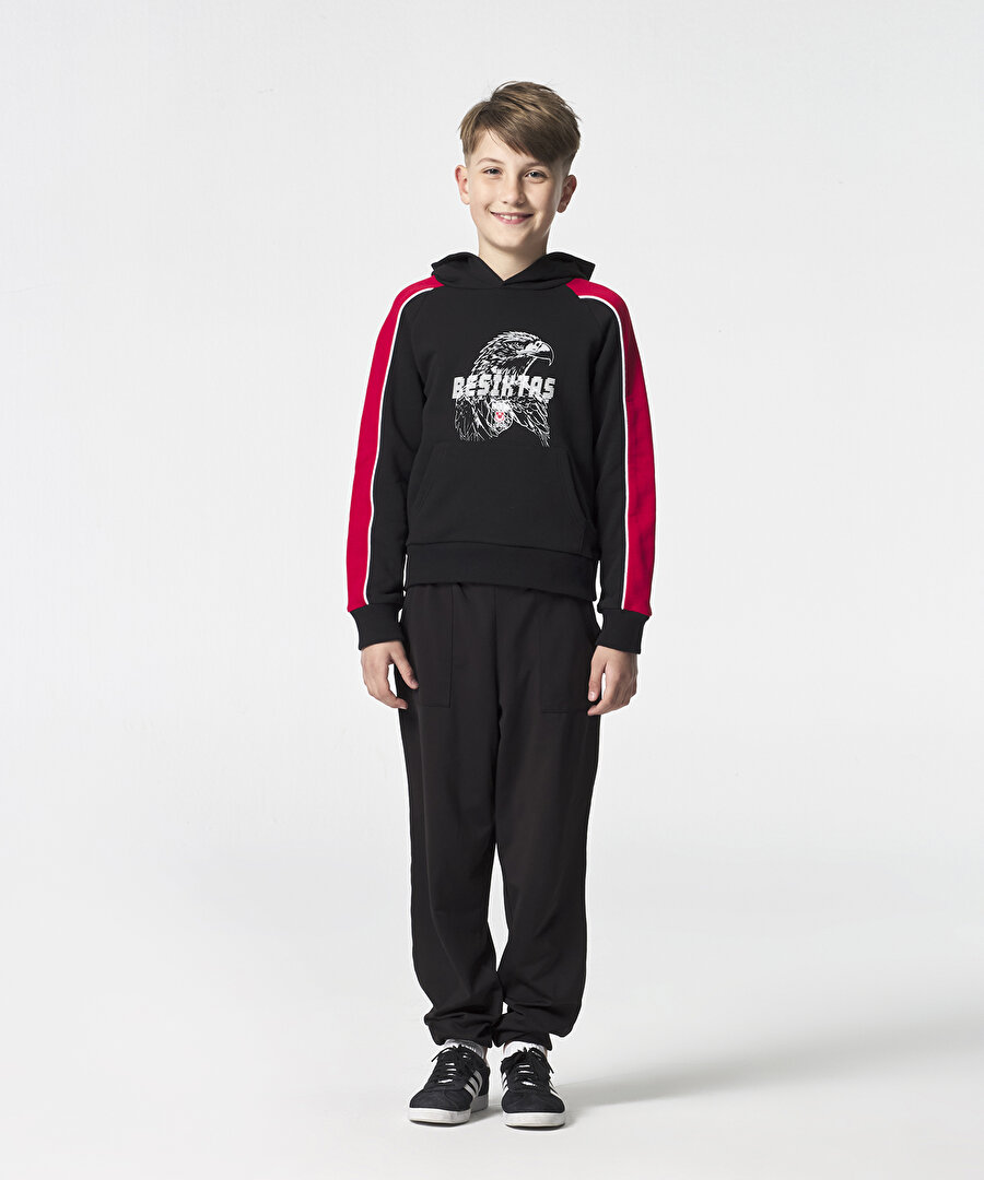 BEŞİKTAŞ ÇOCUK KAPÜŞONLU SWEATSHIRT 6525217T3