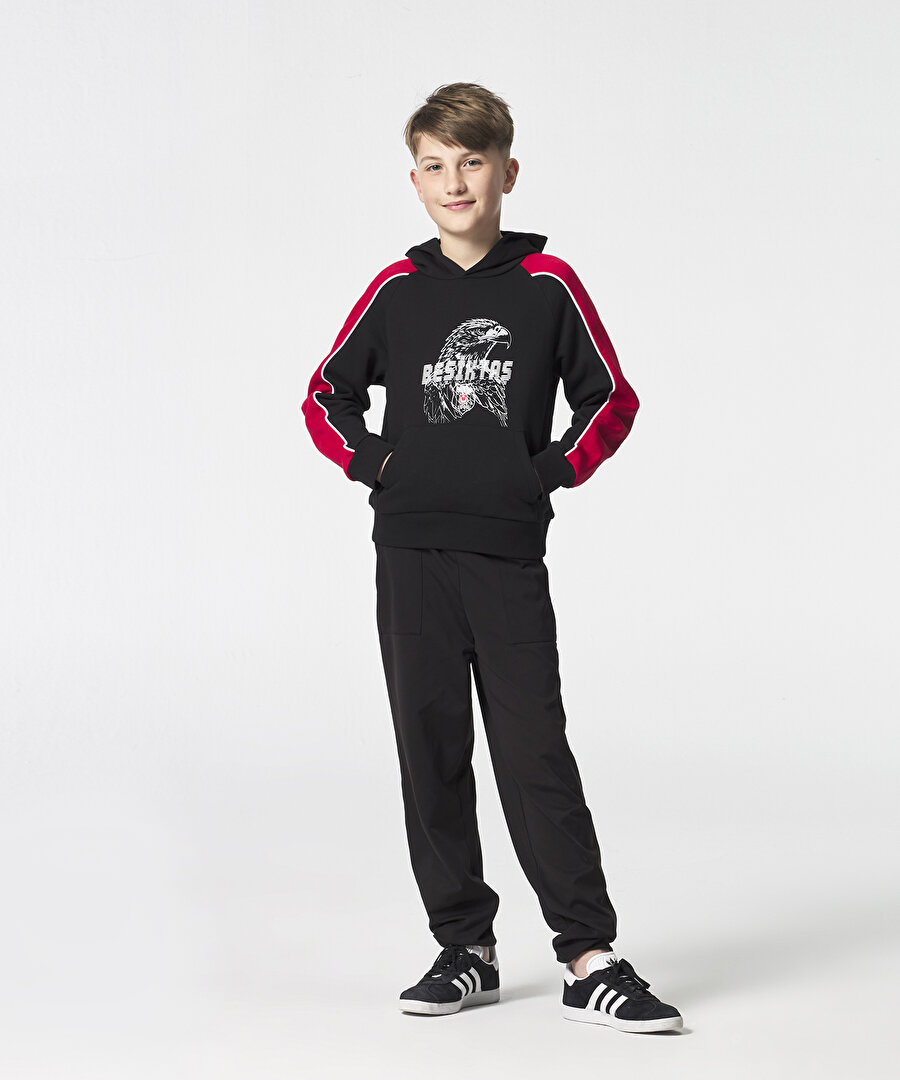 BEŞİKTAŞ ÇOCUK KAPÜŞONLU SWEATSHIRT 6525217T3