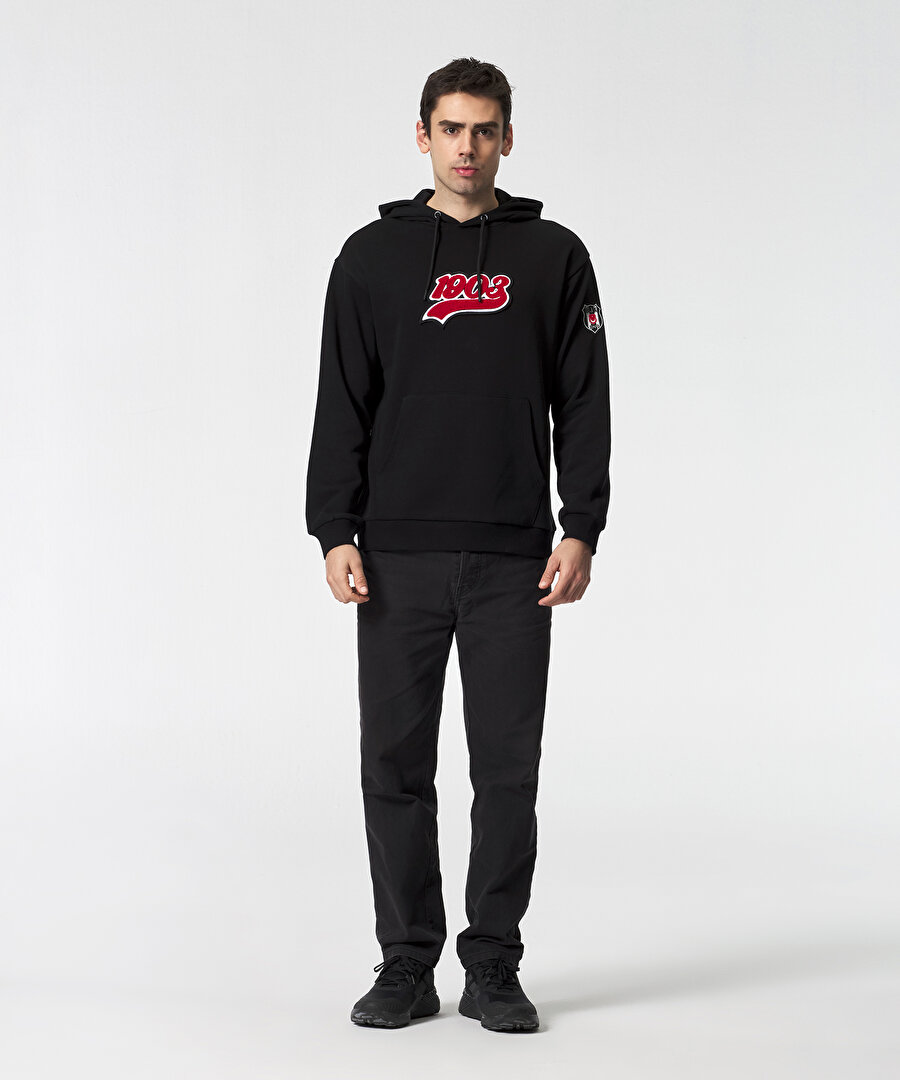 BEŞİKTAŞ ERKEK KAPÜŞONLU SWEATSHIRT 7525210T3