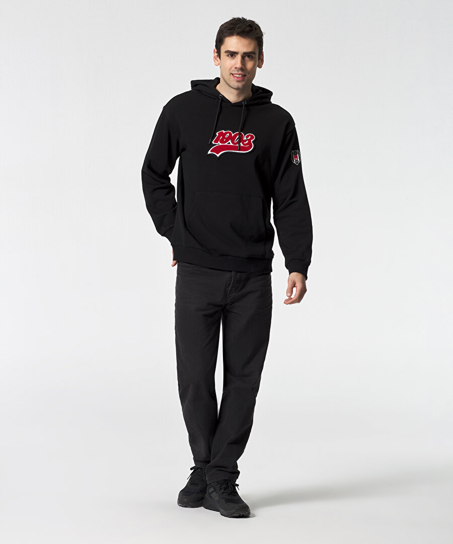 BEŞİKTAŞ ERKEK KAPÜŞONLU SWEATSHIRT 7525210T3