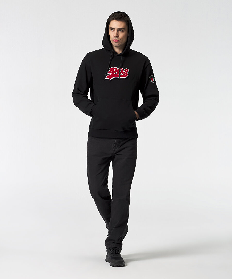 BEŞİKTAŞ ERKEK KAPÜŞONLU SWEATSHIRT 7525210T3
