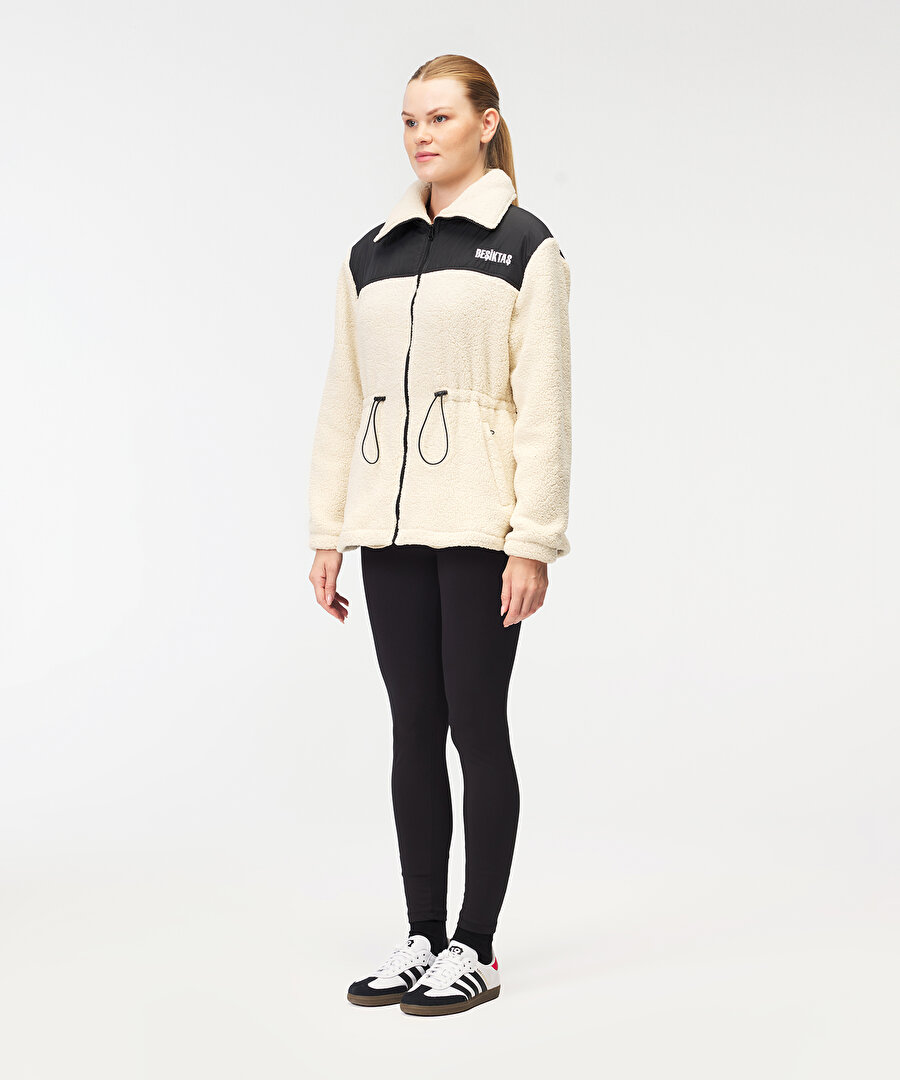 BEŞİKTAŞ KADIN FERMUARLI POLAR SWEATSHIRT 8526259T3