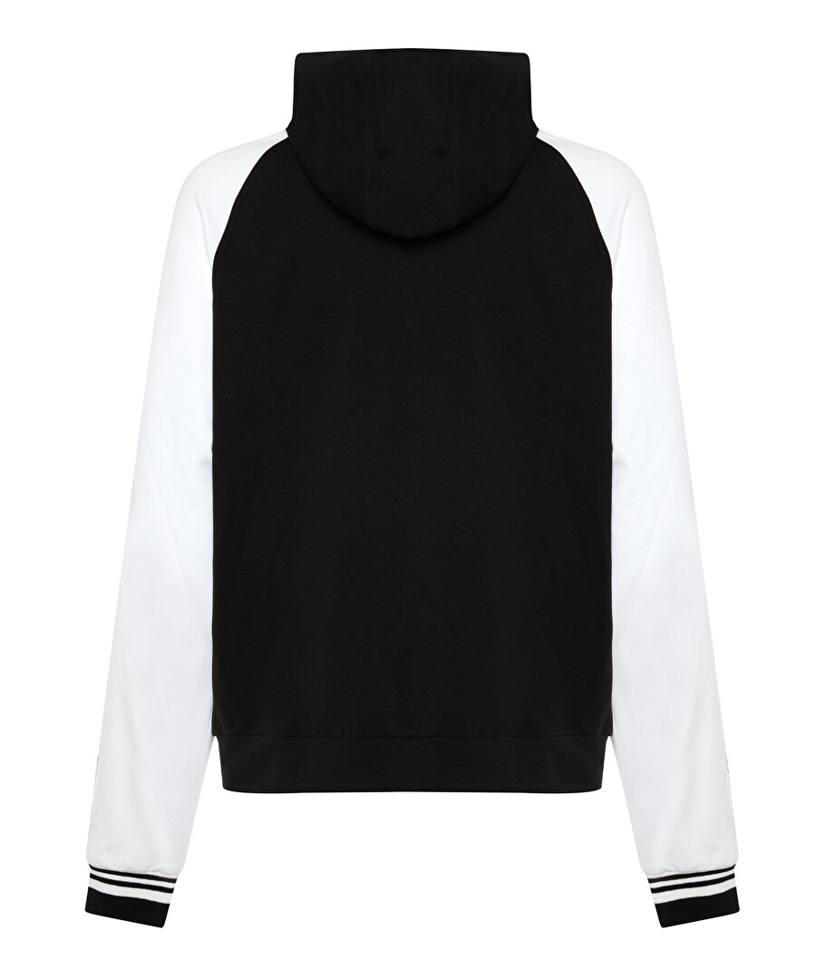 BEŞİKTAŞ KADIN KAPÜŞONLU FERMUARLI SWEATSHIRT 8526254T3